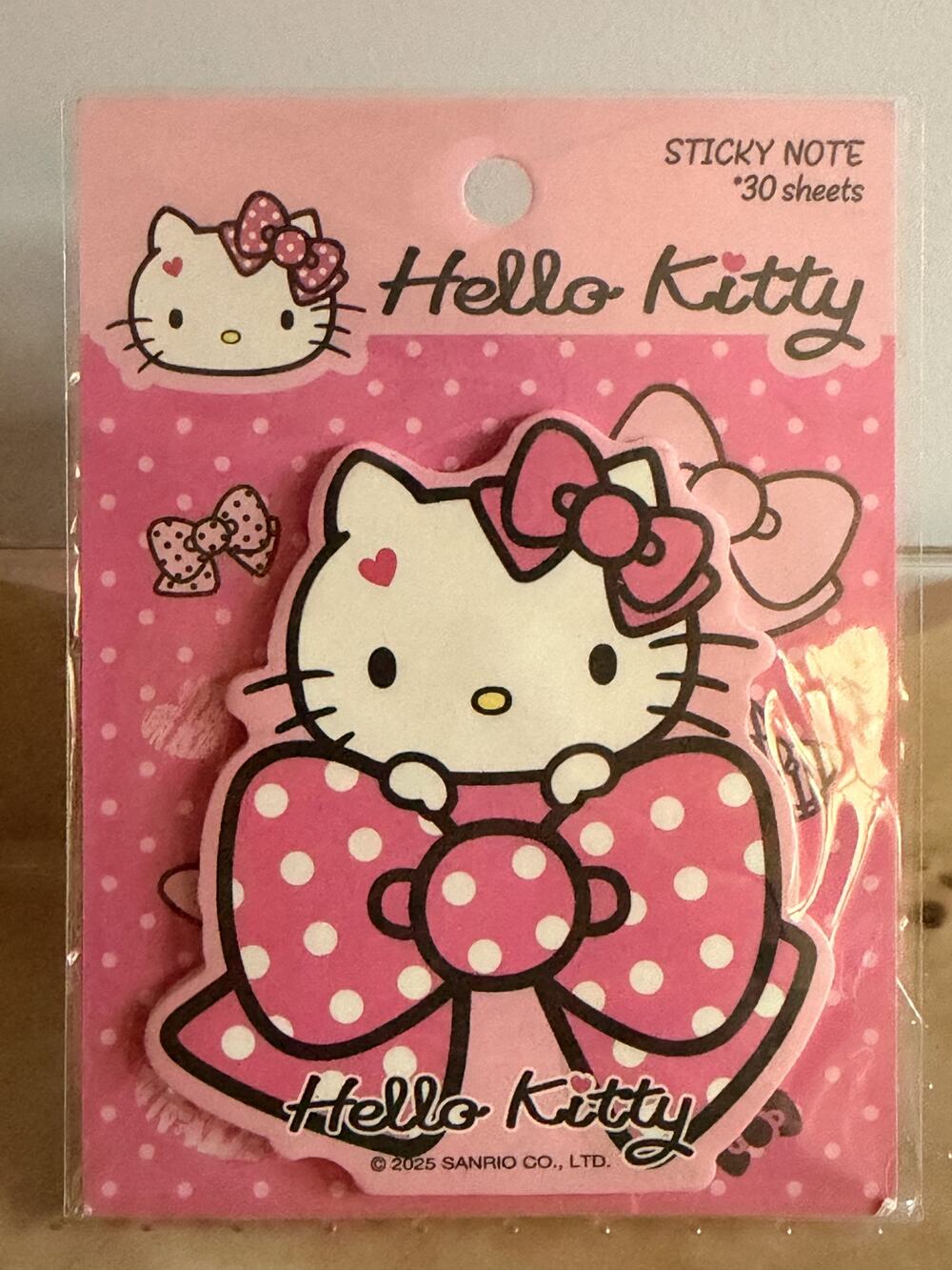 #HK-493 Hello Kitty Licensed Sticky Notes 30 Ct
